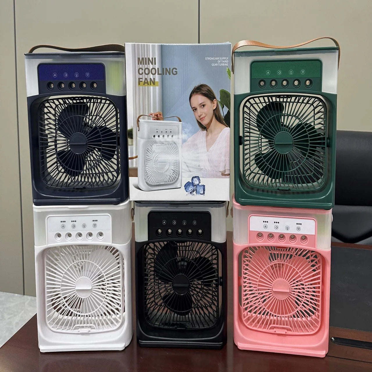 Compact Air Conditioner Fan
