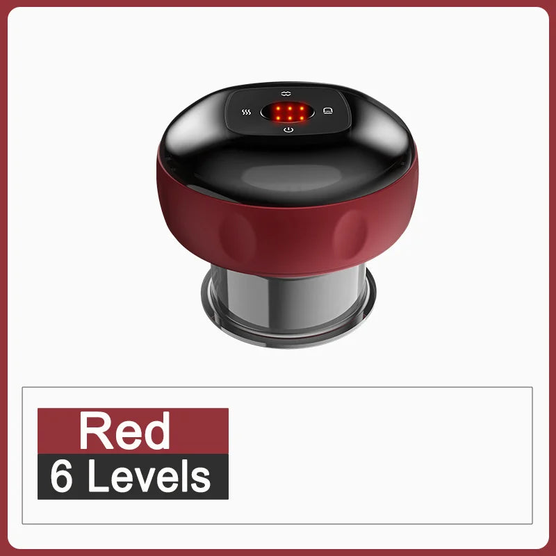 Revitalize Your Body with the Smart Electric Vacuum Cupping Device - Ultimate Fatigue Relief and Anti-Cellulite Massager!