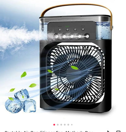 Compact Air Conditioner Fan